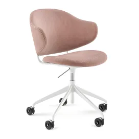 Holly upholstered home office chair calligaris